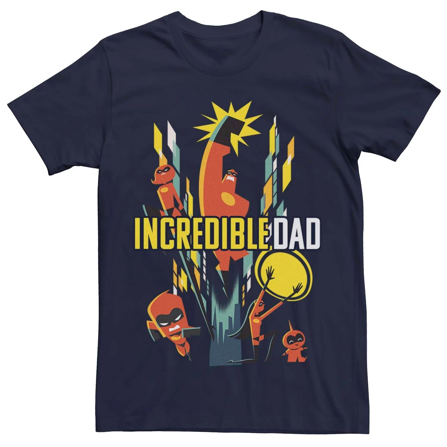 Мужская футболка с рисунком Disney/Pixar Incredibles 2 Incredible Dad Group Shot Licensed Character
Мужская футболка с рисунком Disney/Pixar Incredibles 2 Incredible Dad Group Shot Licensed Character