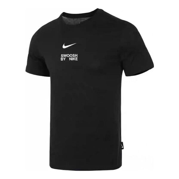 Футболка Nike Swoosh T-Shirt 'Black', черный 
Футболка Nike Swoosh T-Shirt 'Black', черный