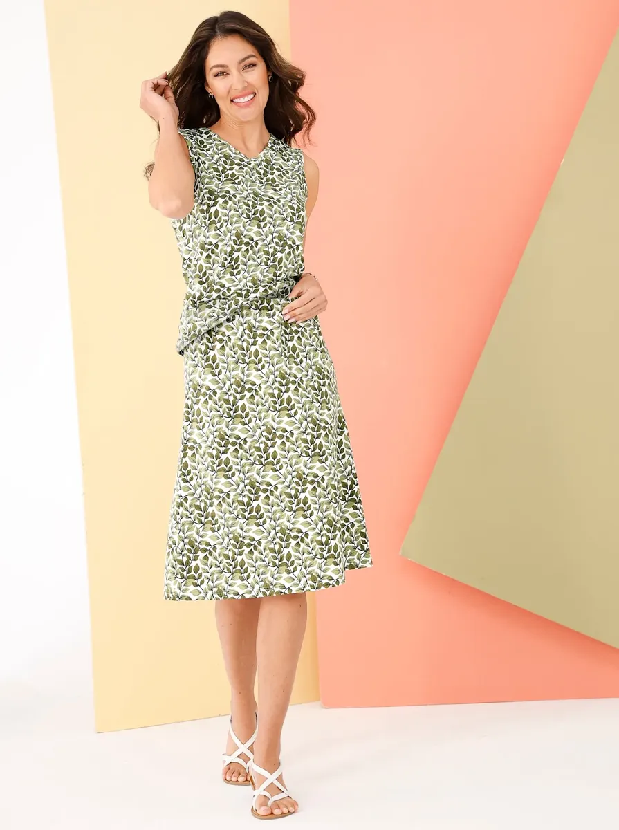 Топ-рубашка Classic Basics, оливковый 
Топ-рубашка Classic Basics, оливковый