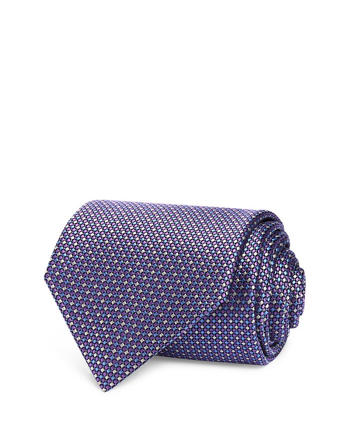 Классический галстук с геометрическим узором David Donahue, фиолетовый
Классический галстук с геометрическим узором David Donahue, фиолетовый