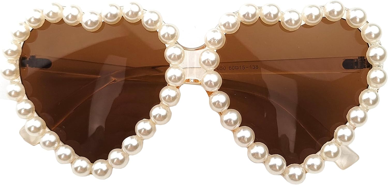 Willochra Модные солнцезащитные очки в форме сердца для женщин с жемчугом, ретро-очки с блестками, женские солнцезащитные очки с бриллиантами для вечеринки, розовые очки, Brown
Willochra Модные солнцезащитные очки в форме сердца для женщин с жемчугом, ретро-очки с блестками, женские солнцезащитные очки с бриллиантами для вечеринки, розовые очки, Brown