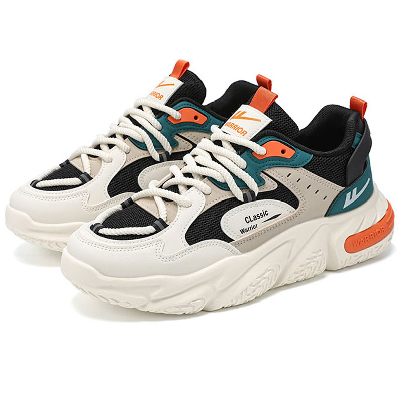 WARRIOR Износостойкие утепленные низкие массивные кроссовки на платформе унисекс бежево-черно-оранжевые, цвет Beige Black Orange
WARRIOR Износостойкие утепленные низкие массивные кроссовки на платформе унисекс бежево-черно-оранжевые, цвет Beige Black Orange