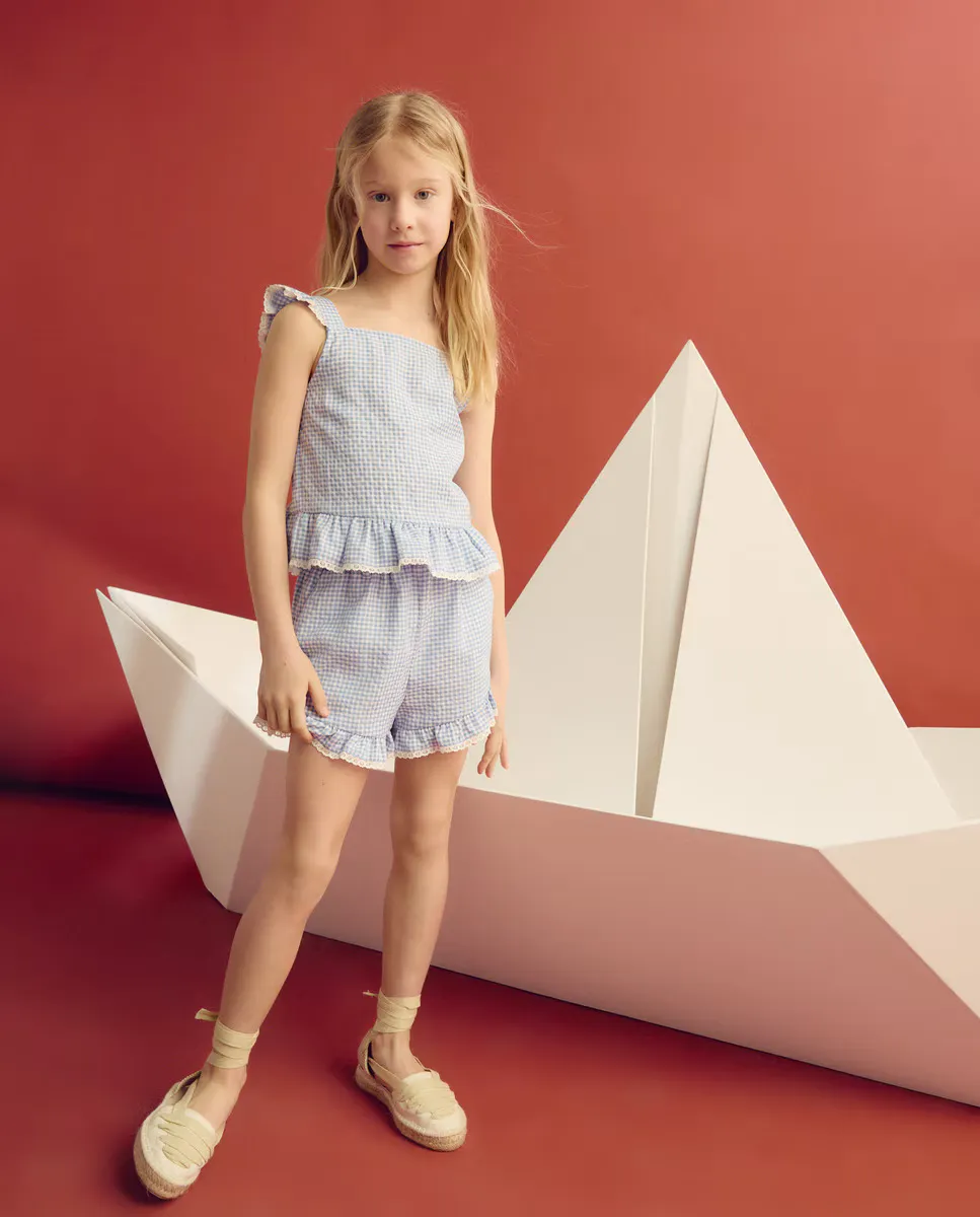 Женские шорты в клетку с поясом Coconut El Corte Inglés, синий
Женские шорты в клетку с поясом Coconut El Corte Inglés, синий