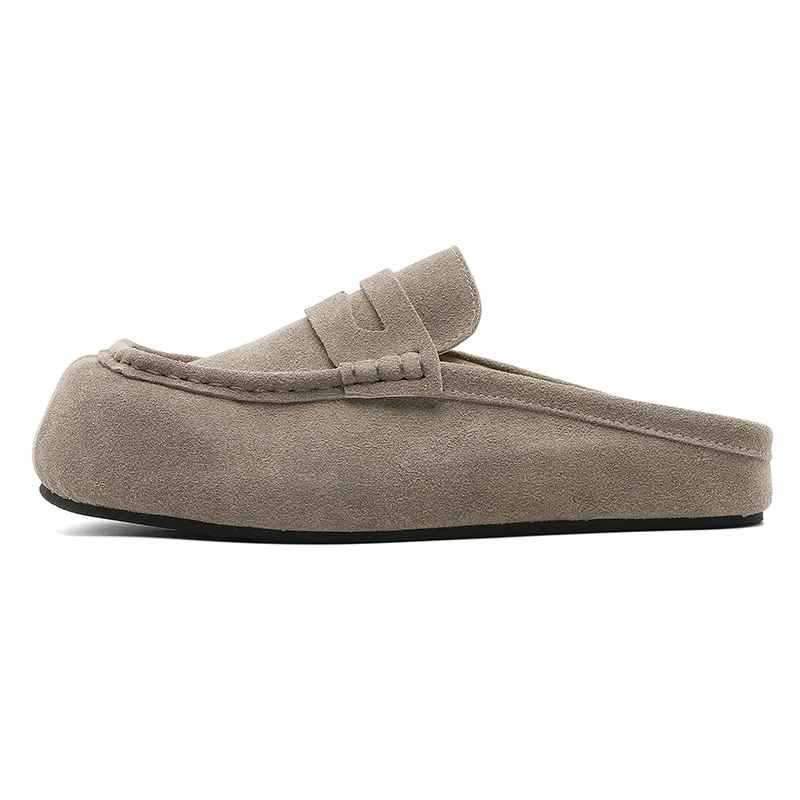 ZHENRAN Мужские тапочки с закрытым носком на резиновой подошве устойчивые к истиранию цвет хаки, цвет Khaki 
ZHENRAN Мужские тапочки с закрытым носком на резиновой подошве устойчивые к истиранию цвет хаки, цвет Khaki