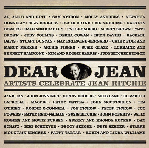 CD диск Dear Jean: Artist Celebrate Jean Ritchie / Var: Dear Jean: Artist Celebrate Jean Ritchie / Var
CD диск Dear Jean: Artist Celebrate Jean Ritchie / Var: Dear Jean: Artist Celebrate Jean Ritchie / Var