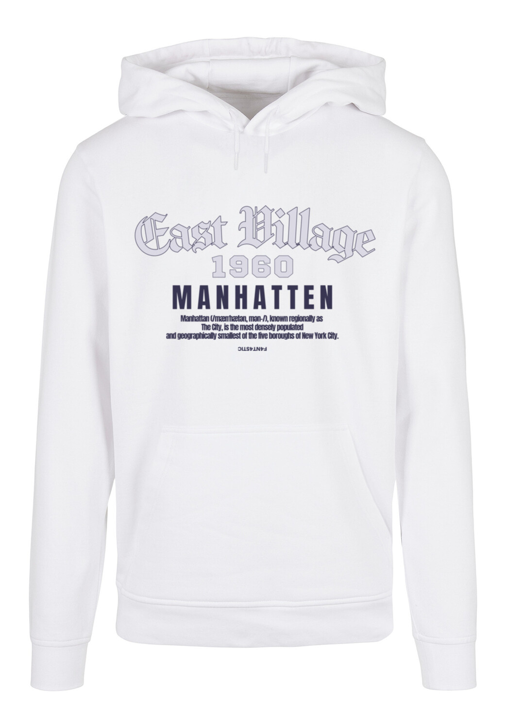 Пуловер F4NT4STIC Basic Hoodie East Village Manhatten HOODIE, белый
Пуловер F4NT4STIC Basic Hoodie East Village Manhatten HOODIE, белый
