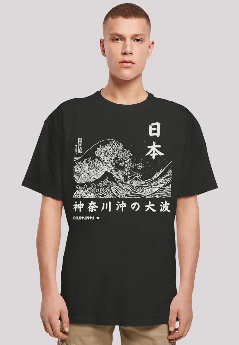 F4NT4STIC Футболка "Kanagawa Wave Japan", принт, черный
F4NT4STIC Футболка "Kanagawa Wave Japan", принт, черный