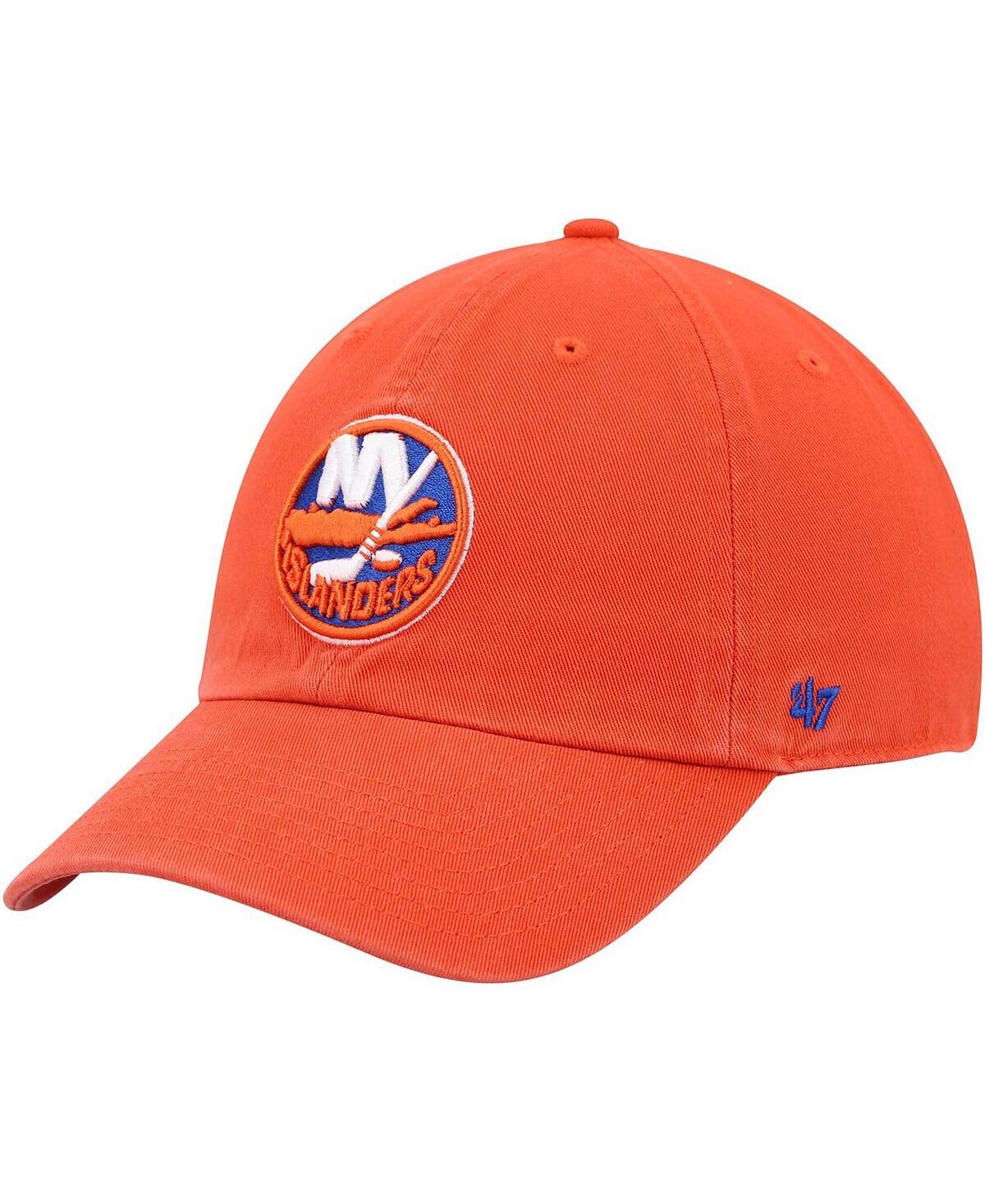 Мужская оранжевая регулируемая кепка New York Islanders Clean Up '47 Brand
Мужская оранжевая регулируемая кепка New York Islanders Clean Up '47 Brand