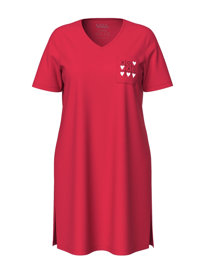 Ночная рубашка Ulla Popken, цвет salsa
Ночная рубашка Ulla Popken, цвет salsa