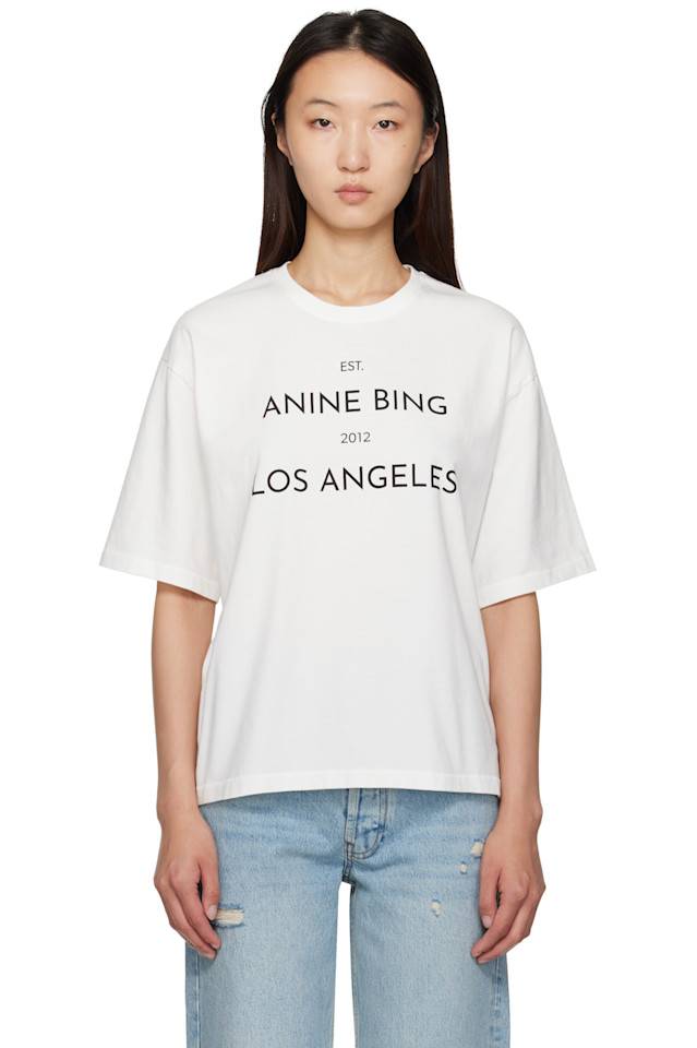 Футболка Rudy 'anine bing' Anine Bing, цвет ivory
Футболка Rudy 'anine bing' Anine Bing, цвет ivory