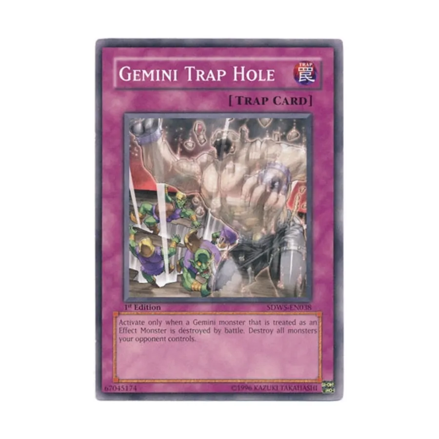 CCG Дыра-ловушка Близнецов (Общая), Yu-Gi-Oh - Structure Deck - Warrior's Strike - Singles
CCG Дыра-ловушка Близнецов (Общая), Yu-Gi-Oh - Structure Deck - Warrior's Strike - Singles