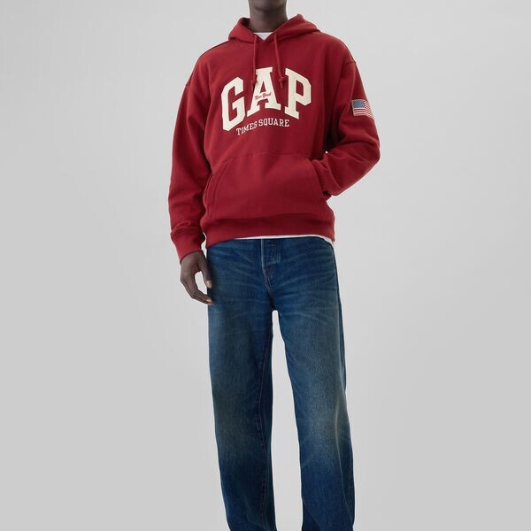 Толстовка new york times square с вышитым логотипом Gap, красный
Толстовка new york times square с вышитым логотипом Gap, красный