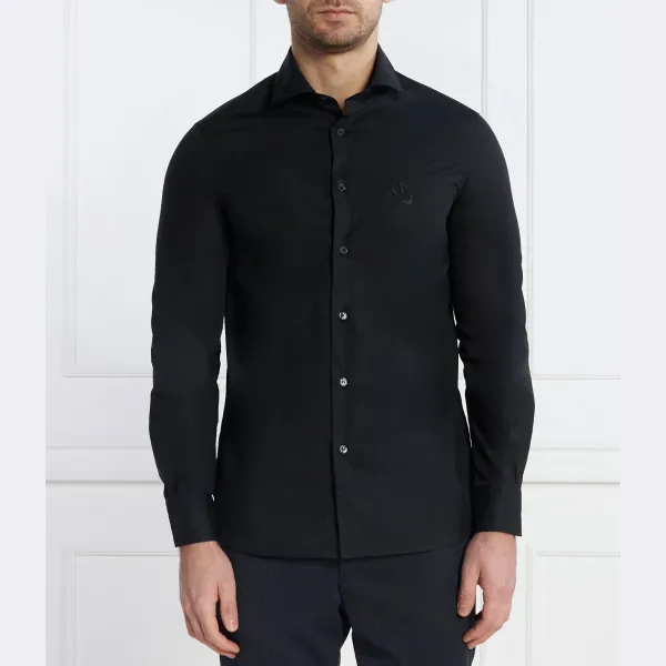 Рубашка стандартного кроя Emporio Armani, черный
Рубашка стандартного кроя Emporio Armani, черный