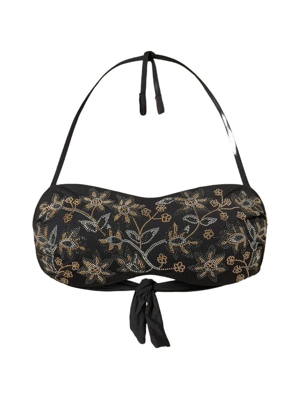 Бандо-бикини топ с заклепками Twinset, черный
Бандо-бикини топ с заклепками Twinset, черный