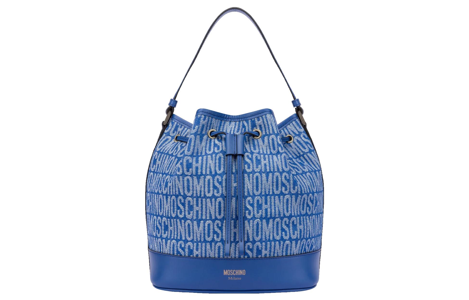 MOSCHINO Джинсовая ведерка с регулируемым ремнем
MOSCHINO Джинсовая ведерка с регулируемым ремнем