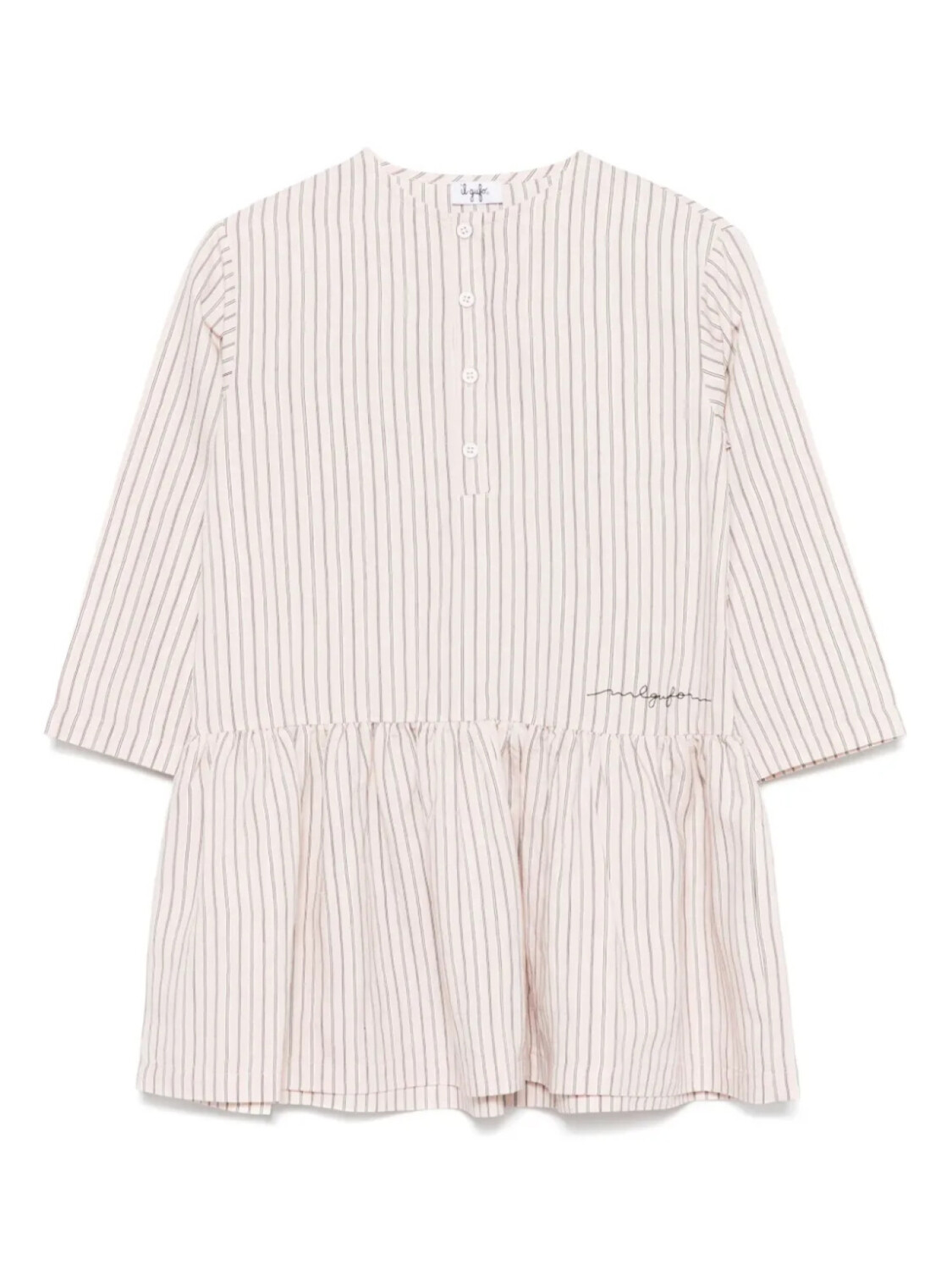 Полосатое платье Il Gufo, розовый
Полосатое платье Il Gufo, розовый