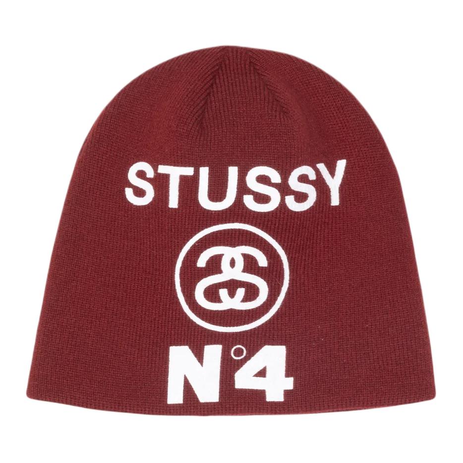 Stussy Четвертая шапка-бини, Maroon
Stussy Четвертая шапка-бини, Maroon