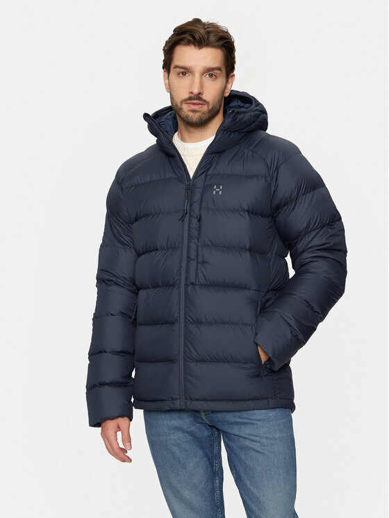 Пуховик свободного кроя Haglöfs, синий
Пуховик свободного кроя Haglöfs, синий