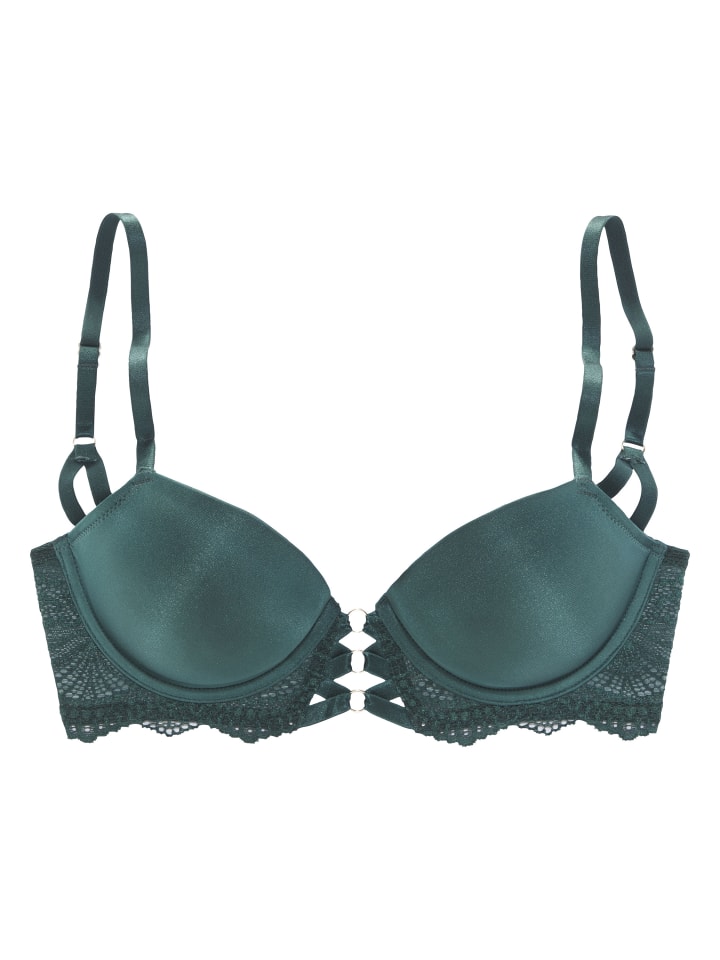 LASCANA Бюстгальтер пуш-ап цвета пихтовой зелени
LASCANA Бюстгальтер пуш-ап цвета пихтовой зелени