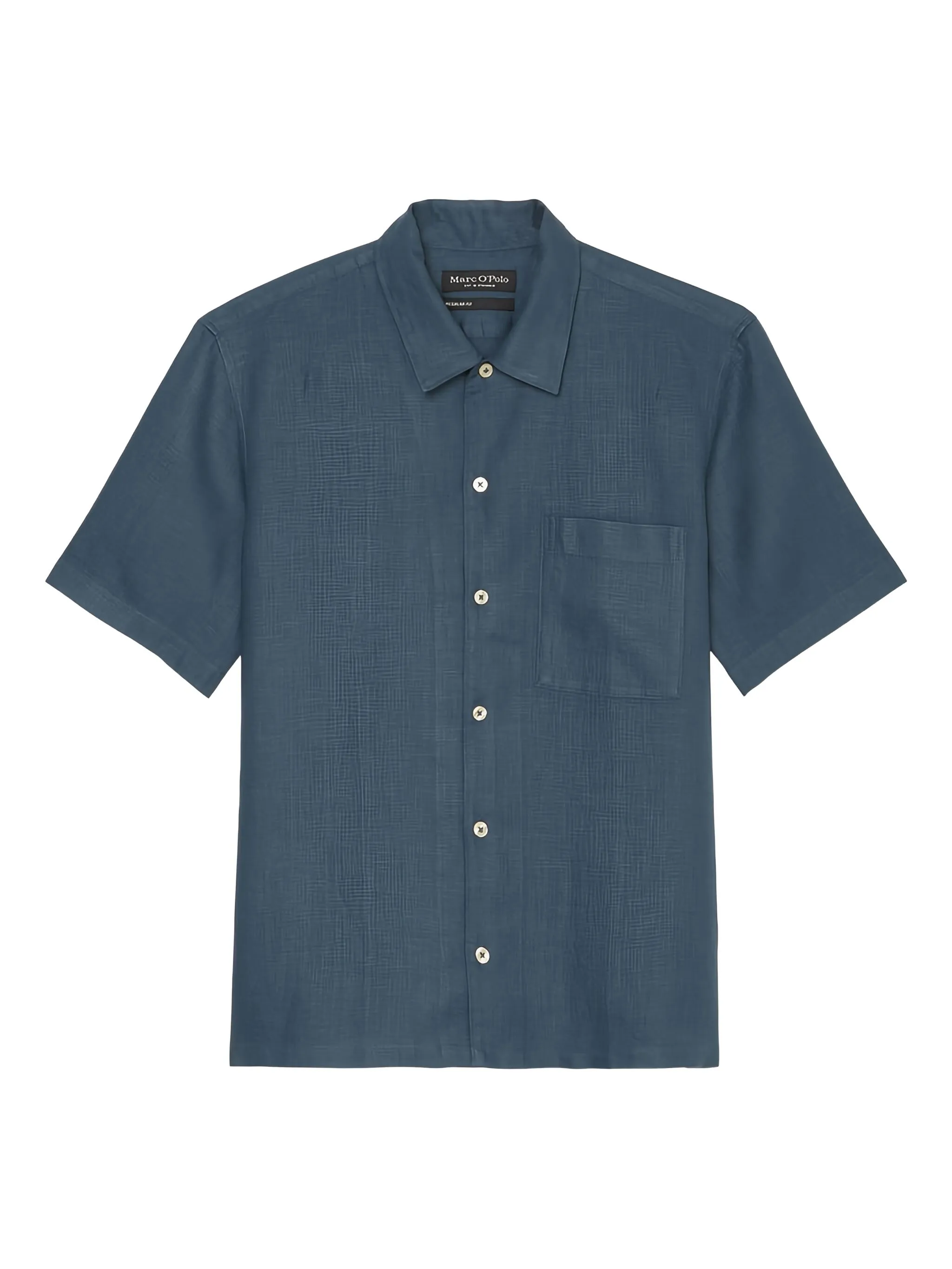 Рубашка с короткими рукавами Marc O'Polo, синий
Рубашка с короткими рукавами Marc O'Polo, синий