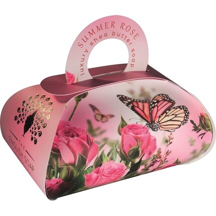 The English Soap Company Большой подарочный пакет Мыло для ванны Summer Rose 260г
The English Soap Company Большой подарочный пакет Мыло для ванны Summer Rose 260г