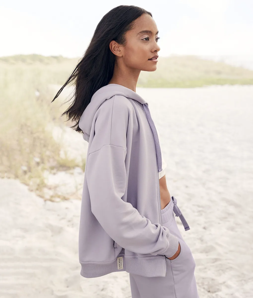 Толстовка LASCANA "Жакет для отдыха", из натурального хлопка, одежда для дома, цвет Flieder
Толстовка LASCANA "Жакет для отдыха", из натурального хлопка, одежда для дома, цвет Flieder
