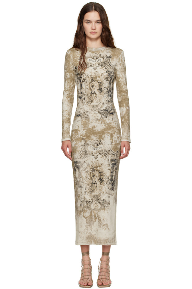 "Медийон" хлопковое макси-платье Jean Paul Gaultier, бежевый
"Медийон" хлопковое макси-платье Jean Paul Gaultier, бежевый
