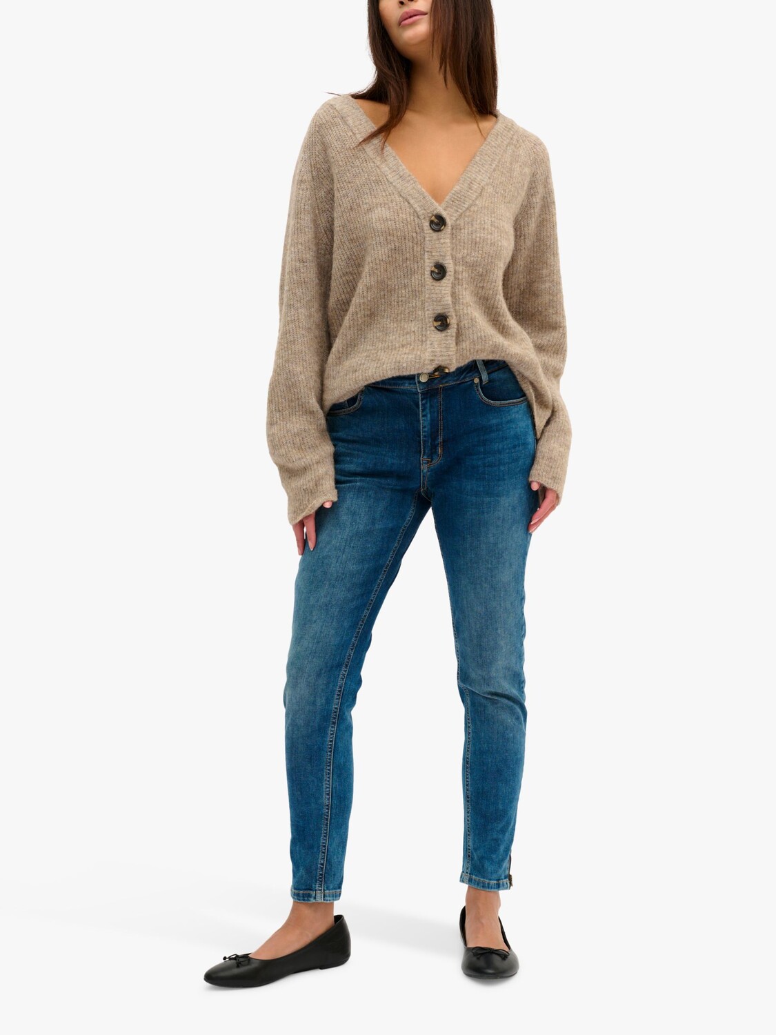 Кардиган из смесовой шерсти на пуговицах MY ESSENTIAL WARDROBE, дюна меланж
Кардиган из смесовой шерсти на пуговицах MY ESSENTIAL WARDROBE, дюна меланж