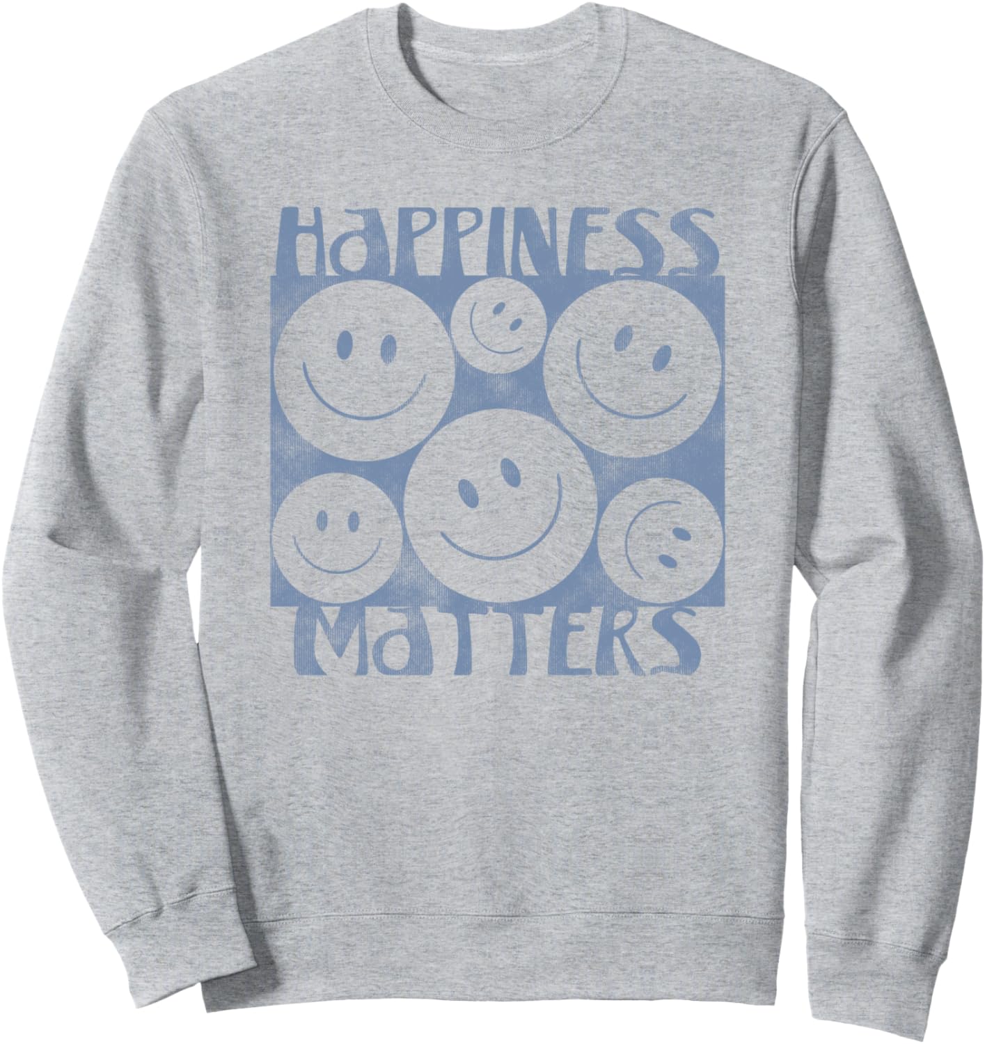 Толстовка с надписью «Счастье имеет значение» и изображением смайликов Trendy Apparel, серый
Толстовка с надписью «Счастье имеет значение» и изображением смайликов Trendy Apparel, серый