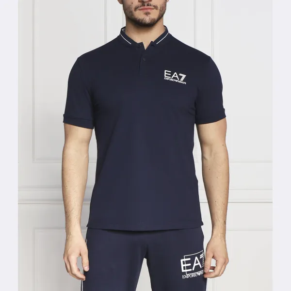 Рубашка поло стандартного кроя Ea7, синий
Рубашка поло стандартного кроя Ea7, синий
