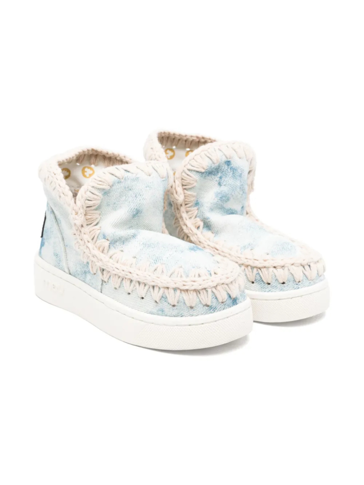 Вязаные ботильоны Mou Kids, синий
Вязаные ботильоны Mou Kids, синий