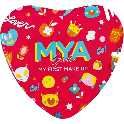 Набор косметики для девочек MYA Girls - набор косметики в форме сердца с тенями для век, румянами, блеском для губ и кисточкой
Набор косметики для девочек MYA Girls - набор косметики в форме сердца с тенями для век, румянами, блеском для губ и кисточкой