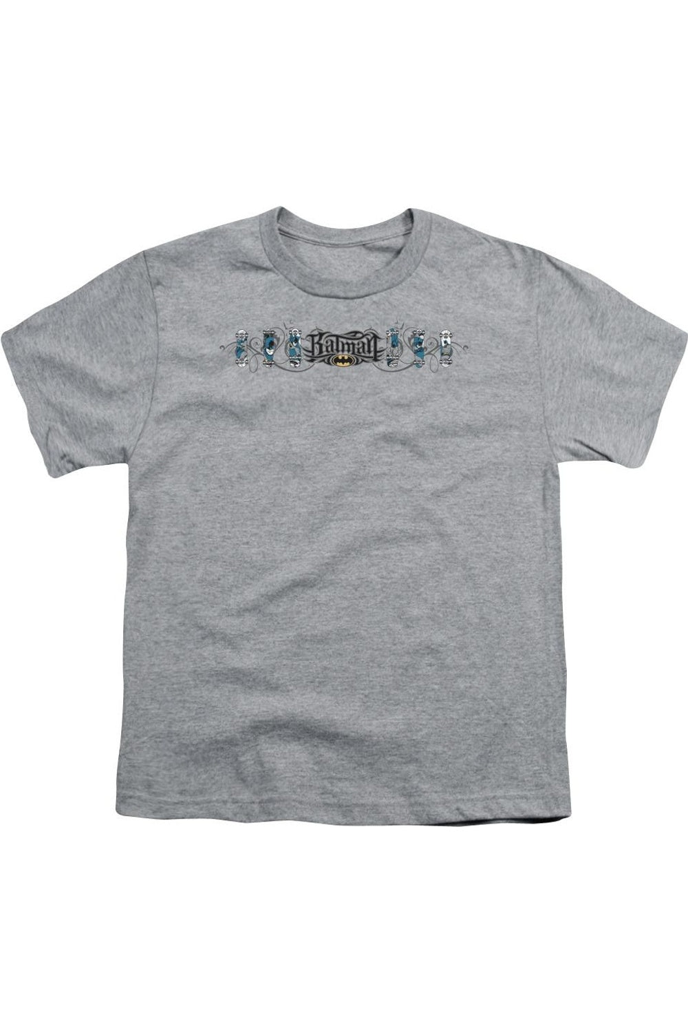 Футболка с коротким рукавом для детей Batman с принтом скейтборда и летучих мышей Gildan, Athletic Heather
Футболка с коротким рукавом для детей Batman с принтом скейтборда и летучих мышей Gildan, Athletic Heather