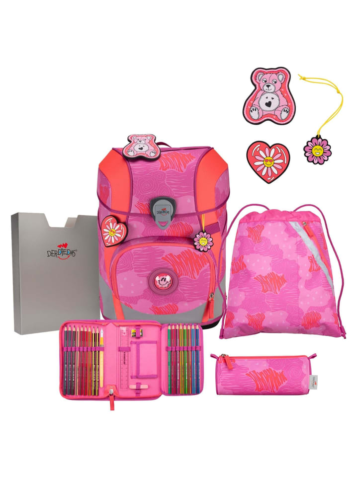 DerDieDas ErgoFlex Tiny - Школьный рюкзак, 5 предметов, 900 г (Танцующая звезда), в розовом цвете
DerDieDas ErgoFlex Tiny - Школьный рюкзак, 5 предметов, 900 г (Танцующая звезда), в розовом цвете