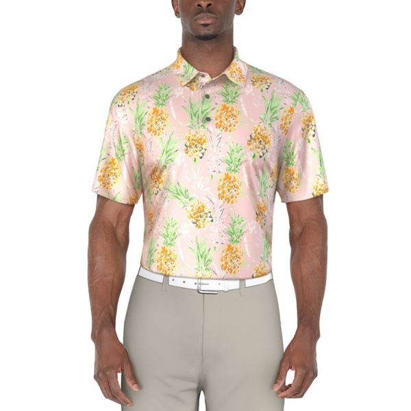 Мужская рубашка-поло для гольфа с коротким рукавом и пальмовыми листьями Grand Slam, цвет chalk pink
Мужская рубашка-поло для гольфа с коротким рукавом и пальмовыми листьями Grand Slam, цвет chalk pink