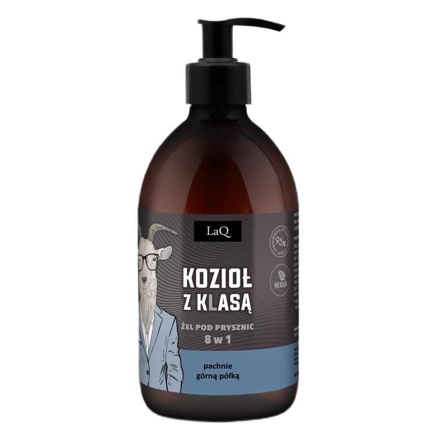 Гель для душа LaQ 8в1 Козио з Клас 500мл
Гель для душа LaQ 8в1 Козио з Клас 500мл