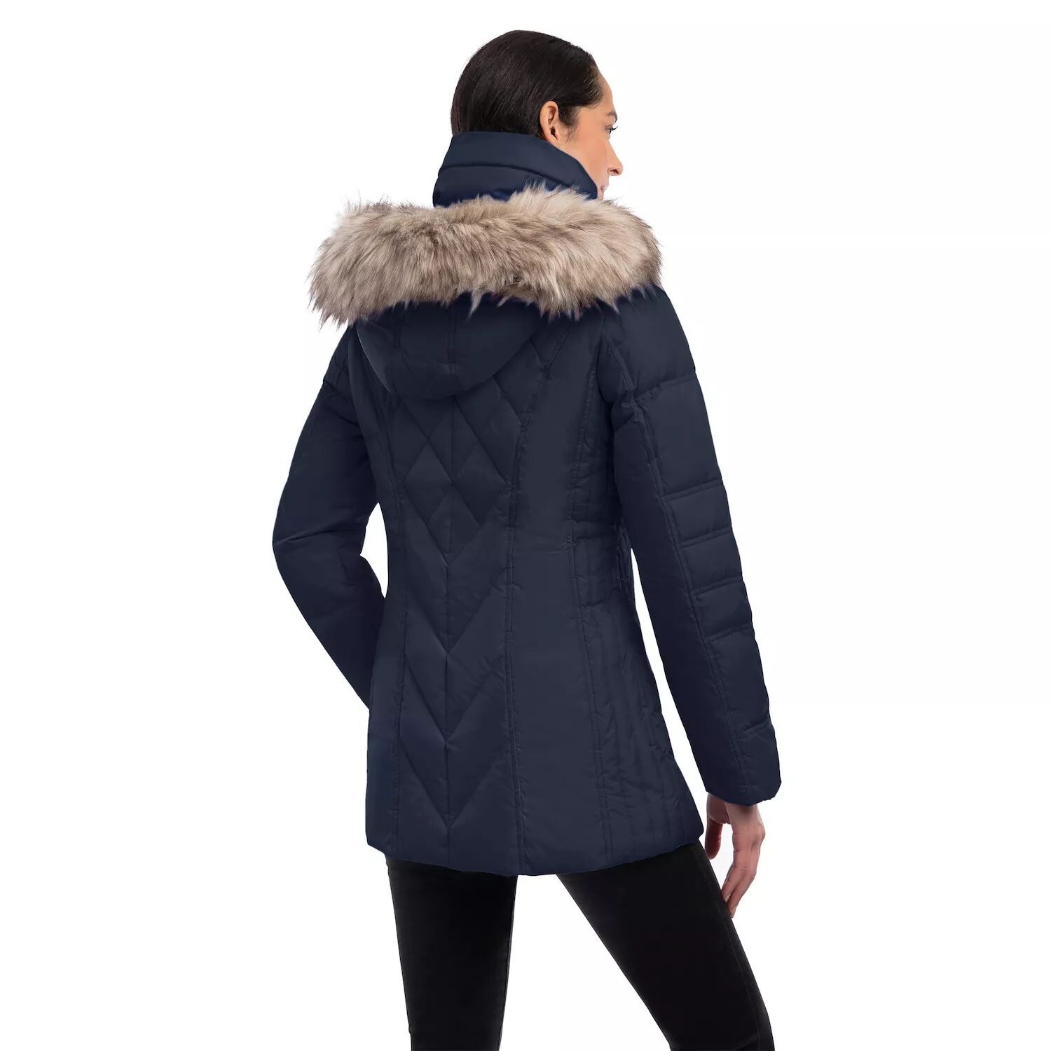 Женский пуховик TOWER by London Fog с капюшоном из искусственного меха TOWER by London Fog, черный
Женский пуховик TOWER by London Fog с капюшоном из искусственного меха TOWER by London Fog, черный