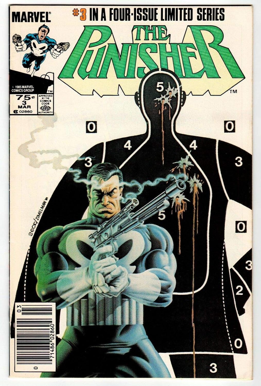 Marvel Comics The Punisher #3 Mar 1985 #3 in a Four-Issue Limied Series (Marvel Comics)
Marvel Comics The Punisher #3 Mar 1985 #3 in a Four-Issue Limied Series (Marvel Comics)