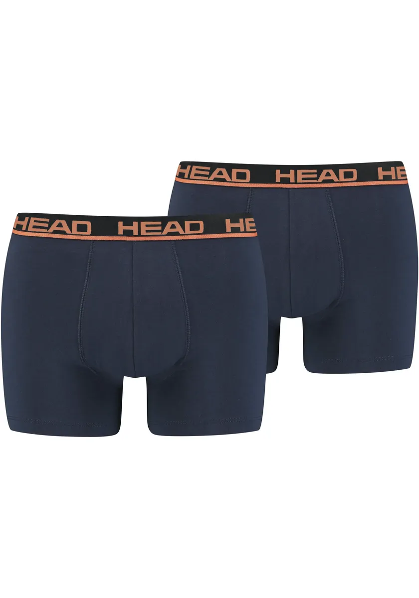 Трусы-боксеры Head Boxer (2 шт. в упаковке) с эластичным поясом с логотипом, синий
Трусы-боксеры Head Boxer (2 шт. в упаковке) с эластичным поясом с логотипом, синий