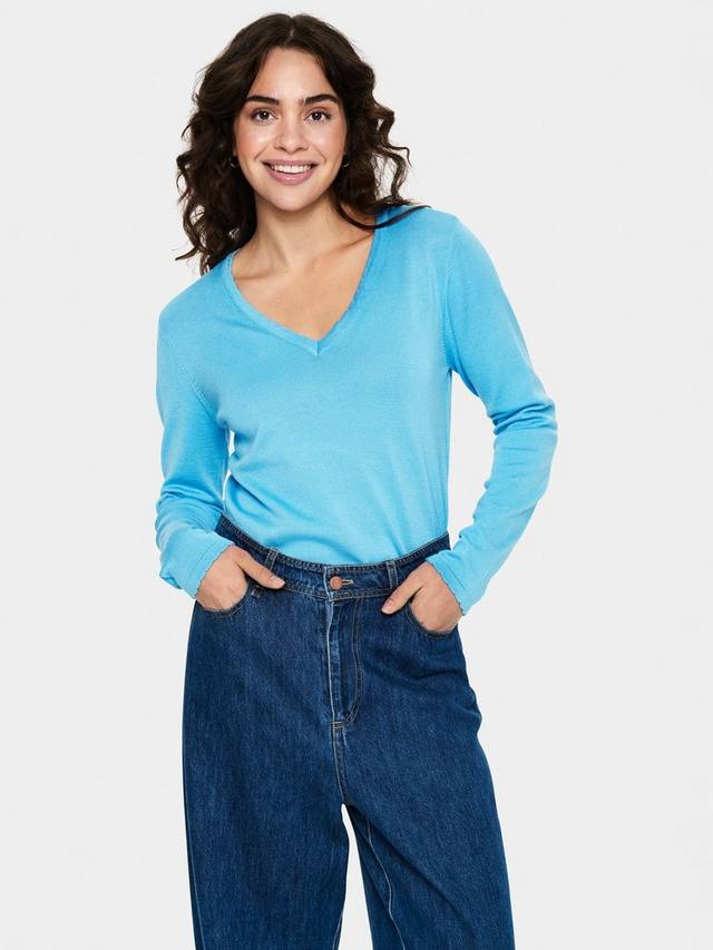 Джемпер с отделкой из морского гребешка mila Saint Tropez, цвет Ethereal Blue
Джемпер с отделкой из морского гребешка mila Saint Tropez, цвет Ethereal Blue