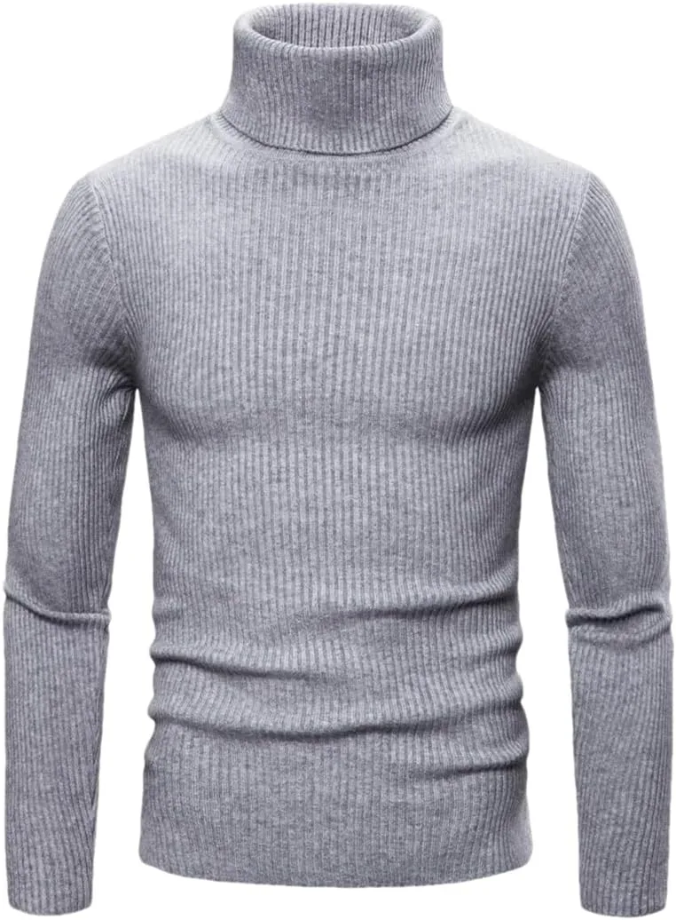 Мужской водолазка Slim Fit свитер с длинными рукавами ERFMFKL
Мужской водолазка Slim Fit свитер с длинными рукавами ERFMFKL