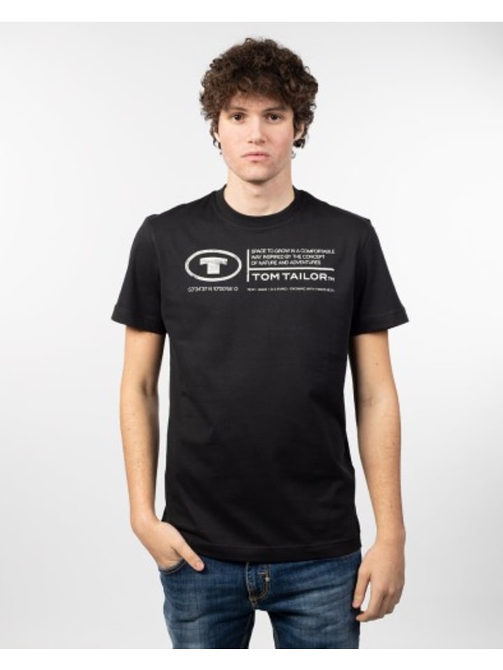 Футболка Tom Tailor, черный
Футболка Tom Tailor, черный