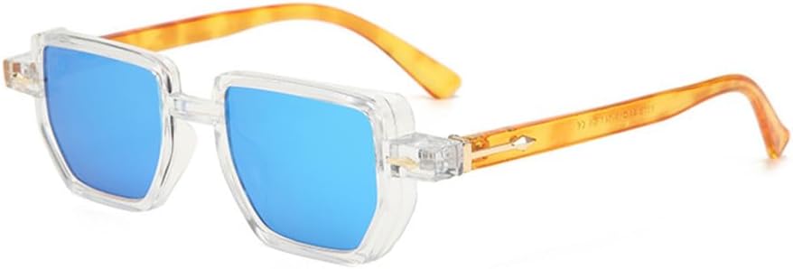 Винтажные солнцезащитные очки Polygon для женщин, модные, с прозрачными линзами цвета океана, защита от УФ-излучения UV400, мужские солнцезащитные очки с заклепками TYUVIVO, Transparent
Винтажные солнцезащитные очки Polygon для женщин, модные, с прозрачными линзами цвета океана, защита от УФ-излучения UV400, мужские солнцезащитные очки с заклепками TYUVIVO, Transparent