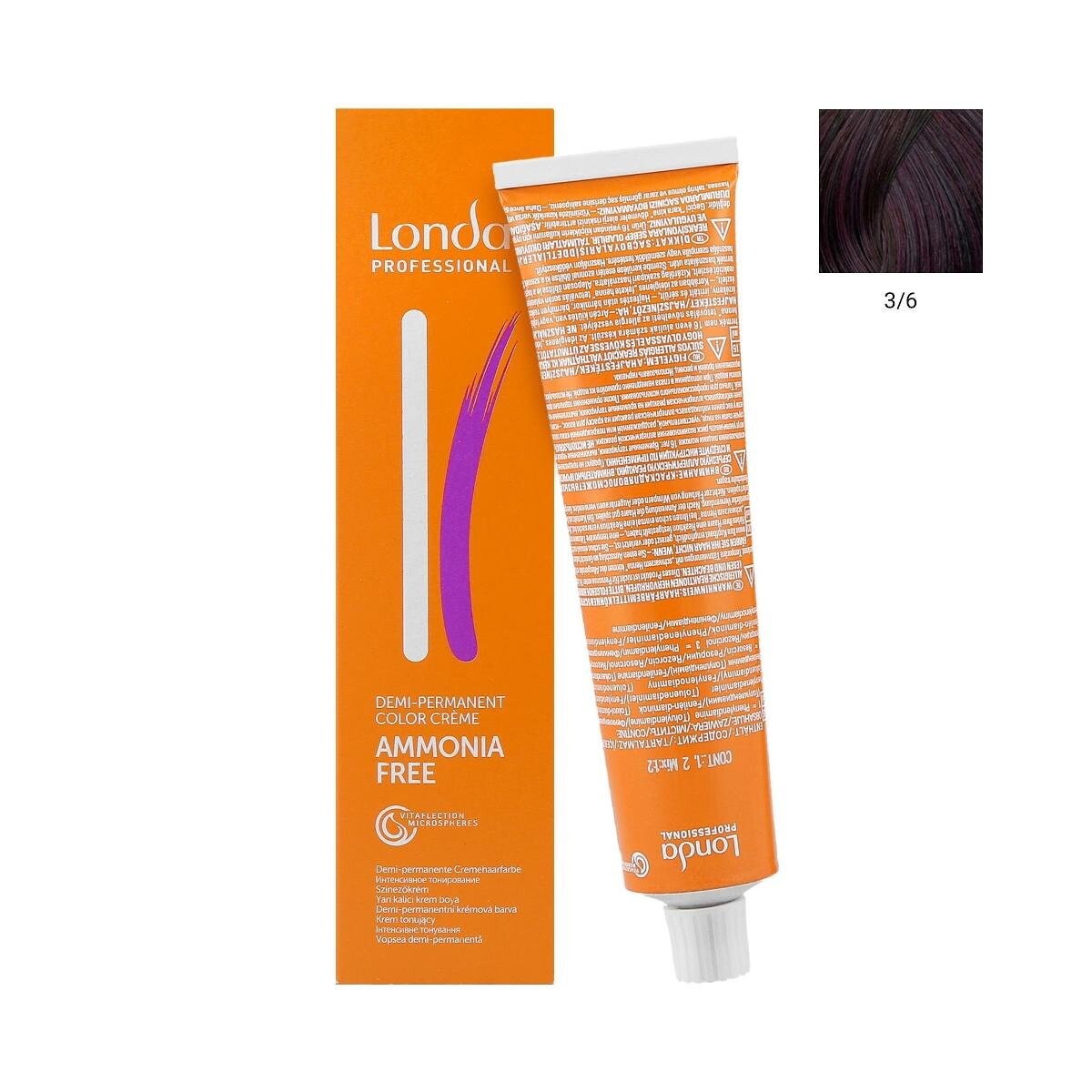 Londa, Londacolor Toning Cream, тонирующий крем для волос (3/6), 60 мл
Londa, Londacolor Toning Cream, тонирующий крем для волос (3/6), 60 мл