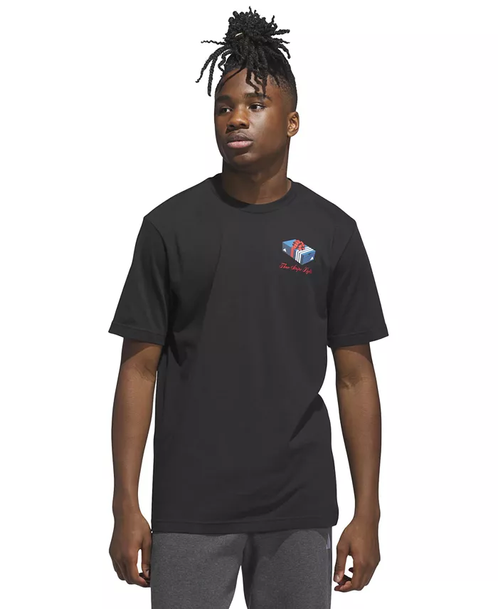 Мужская футболка с коротким рукавом и принтом 3-Stripes Lights Giftbox Adidas, черный
Мужская футболка с коротким рукавом и принтом 3-Stripes Lights Giftbox Adidas, черный