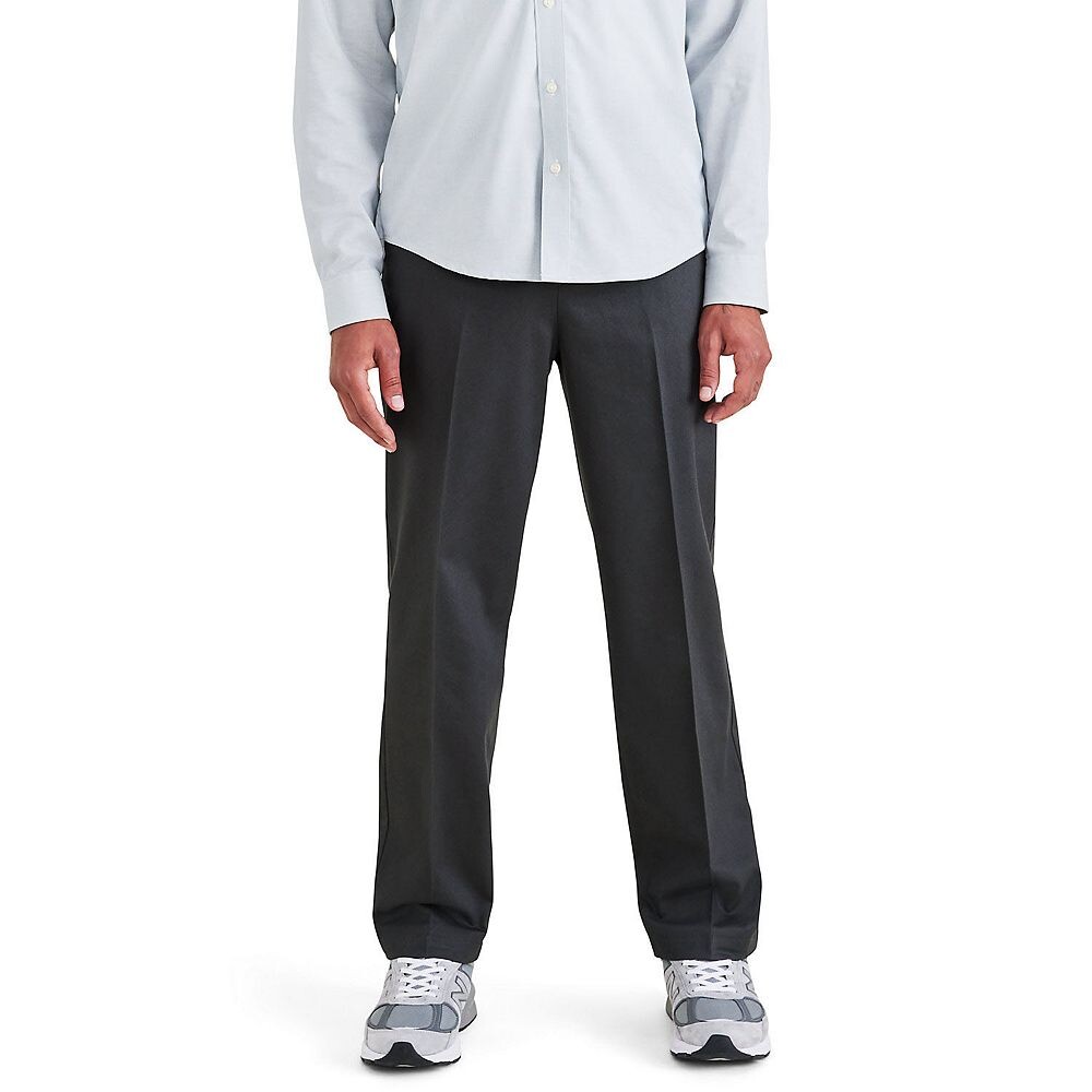 Мужские брюки Dockers Signature прямого кроя цвета хаки без железа, цвет Steelhead
Мужские брюки Dockers Signature прямого кроя цвета хаки без железа, цвет Steelhead