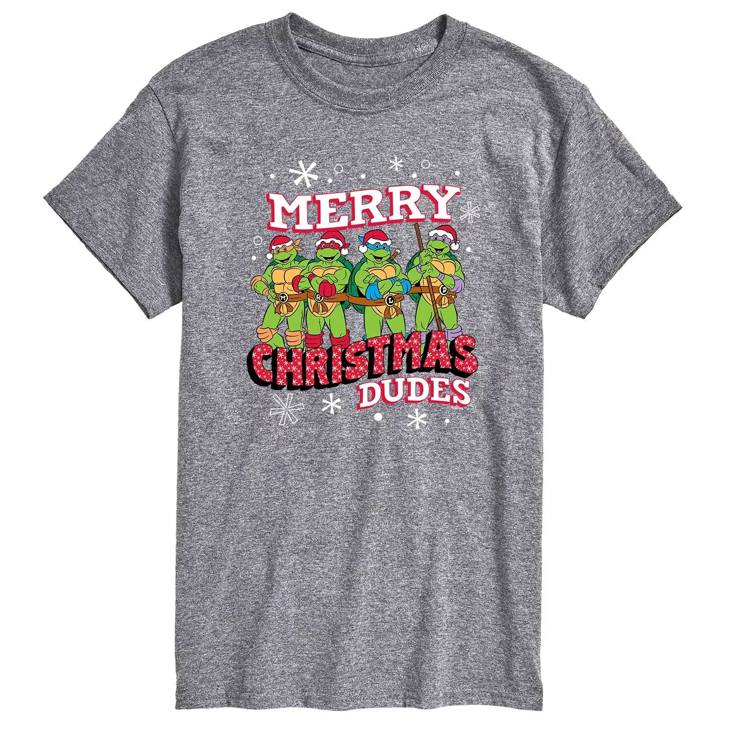 Мужская футболка TMNT Merry Christmas Dude Licensed Character
Мужская футболка TMNT Merry Christmas Dude Licensed Character