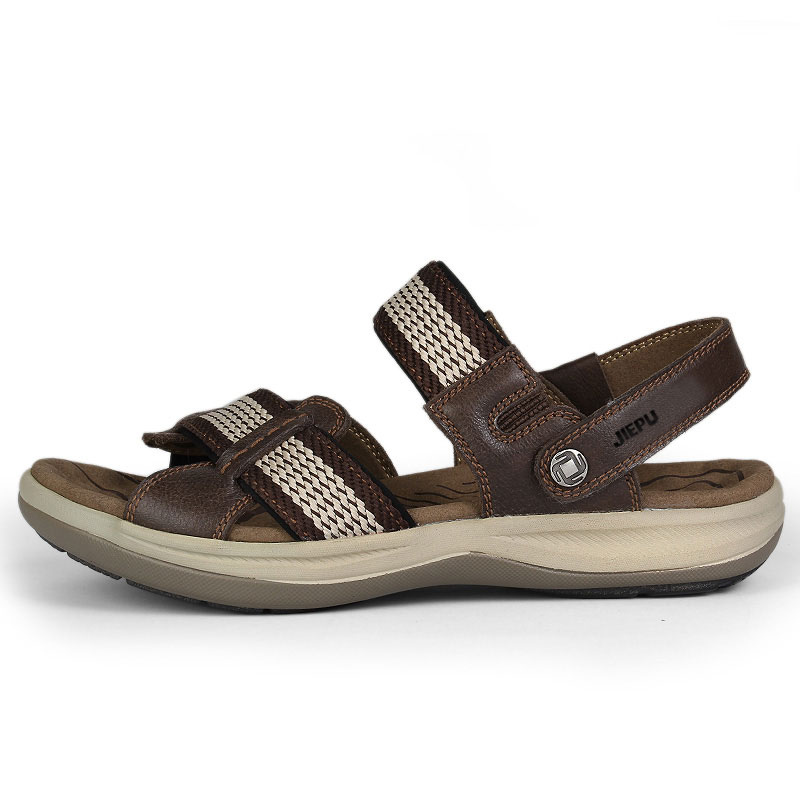 JIEPU Пляжные сандалии унисекс черные/коричневые/хаки - коричневые, цвет Brown
JIEPU Пляжные сандалии унисекс черные/коричневые/хаки - коричневые, цвет Brown