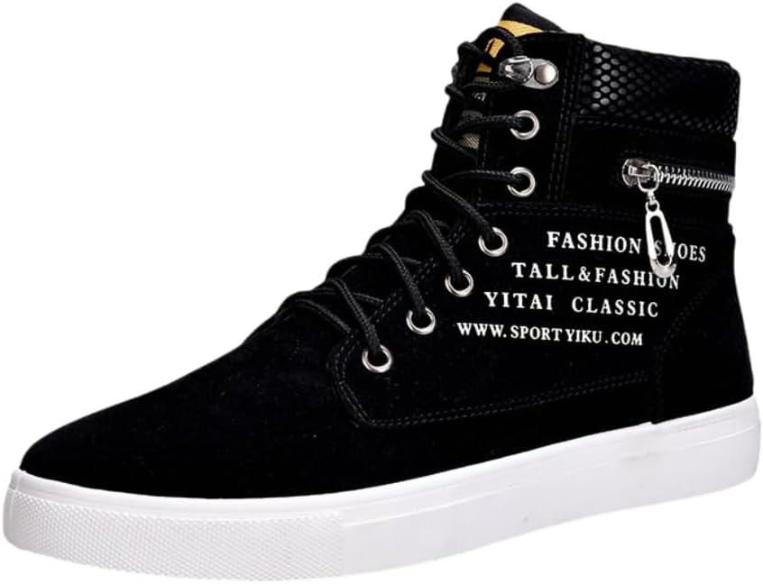 Мужские замшевые ботинки, мужские кроссовки для скейтборда- удобная резиновая подошва и шнуровка, для разных сезонов и случаев Hhhchpm, черный
Мужские замшевые ботинки, мужские кроссовки для скейтборда- удобная резиновая подошва и шнуровка, для разных сезонов и случаев Hhhchpm, черный