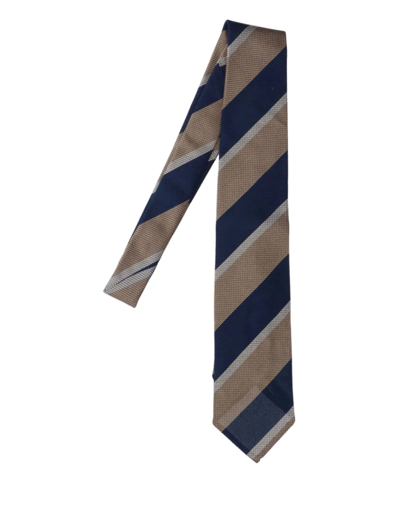 Cesare Attolini шелковый галстук в полоску, коричневый
Cesare Attolini шелковый галстук в полоску, коричневый